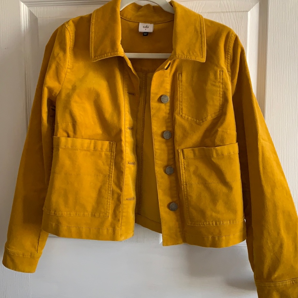 Cabi Brand New never worn Gold cord Jacket